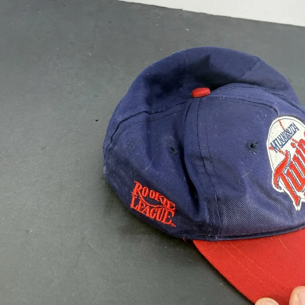 Minnesota Twins Toddler Baseball Cap Mighty Mac Navy Red MLB Hat OSFM